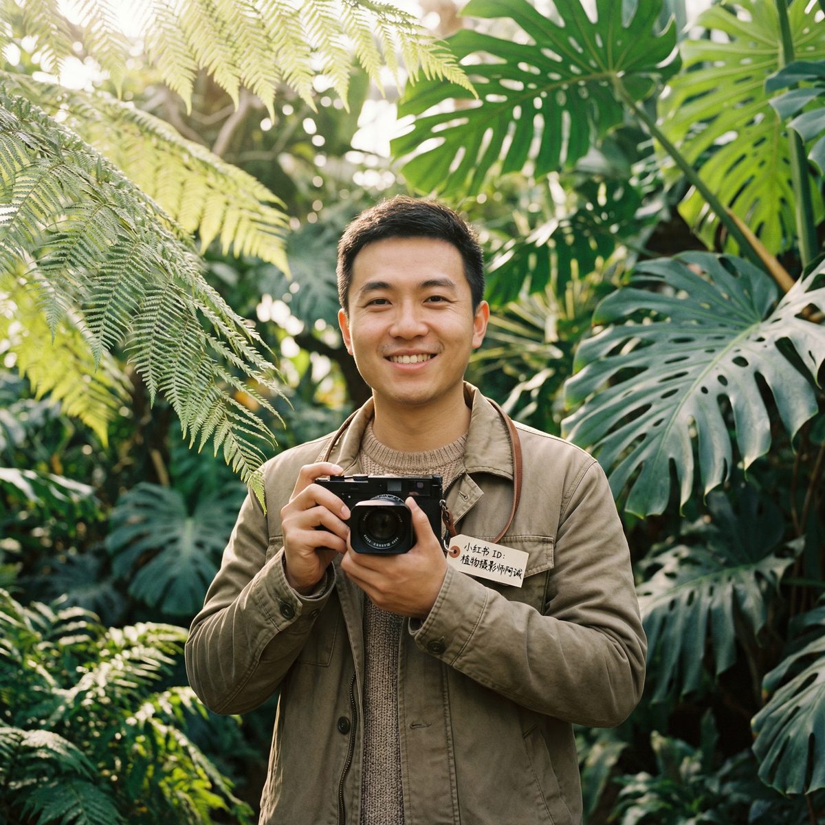 捷克街头植物摄影师-陈阿诚